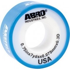 Abro PTFE Thread Seal Tape Light Blue for Water Pipes