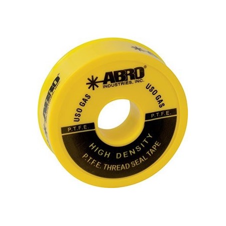 Abro PTFE Thread Seal Tape Light Yellow For Gas Pipes