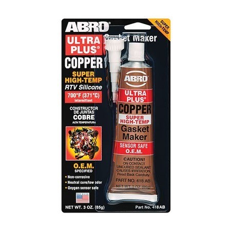 Abro Ultra Plus® Copper RTV Silicone Gasket Maker