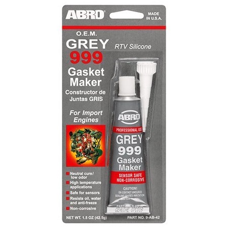 Abro Grey 999® RTV Silicone Gasket Maker