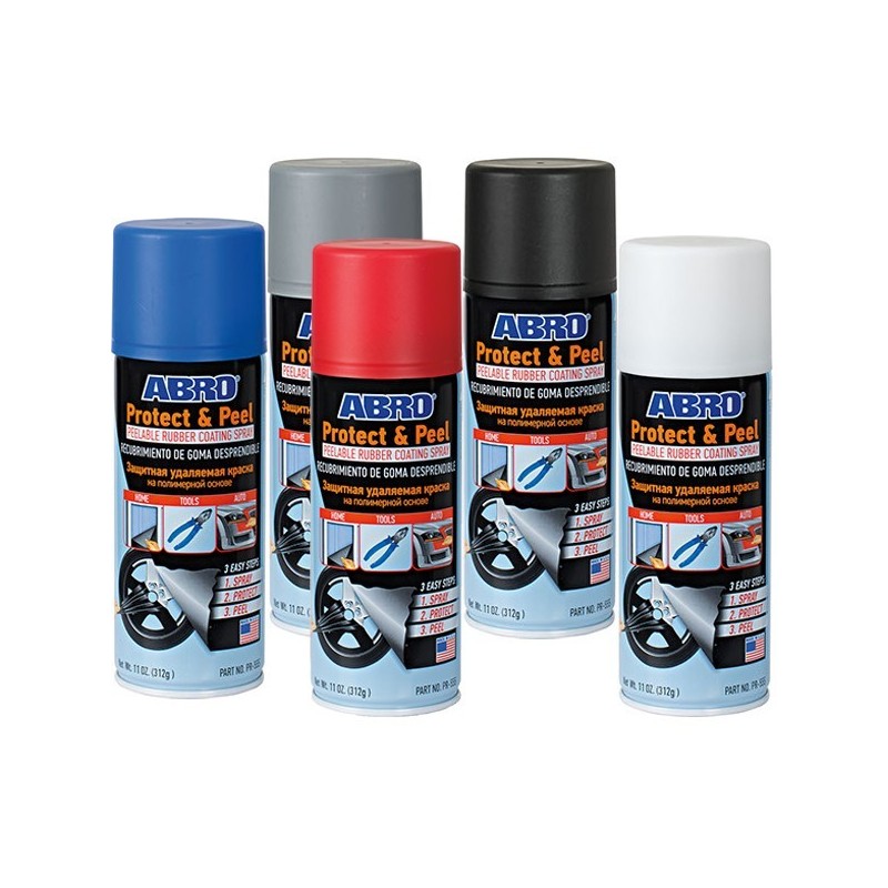 Abro Protect & Peel Pellable Rubber Coating Spray Paint