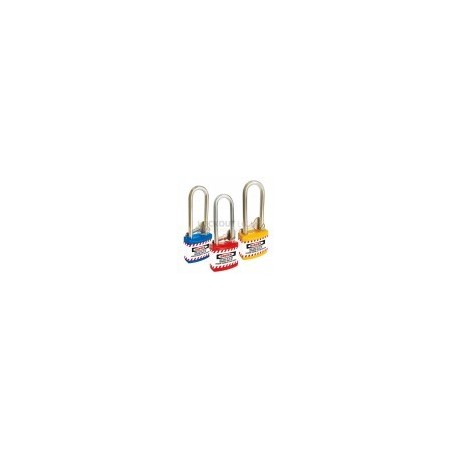 Beian-Lock Jacket PadLock - Lockout Lock with Long Shackle - Set of 3