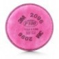 3M Particulate Filter 2096, P100, with Nuisance Level Acid Gas Relief 100 EA/Case