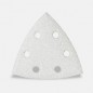 Bosch 3-1/2 Inc. Assorted Grits 6pc. White Detail Sander Abrasive Triangles for Paint