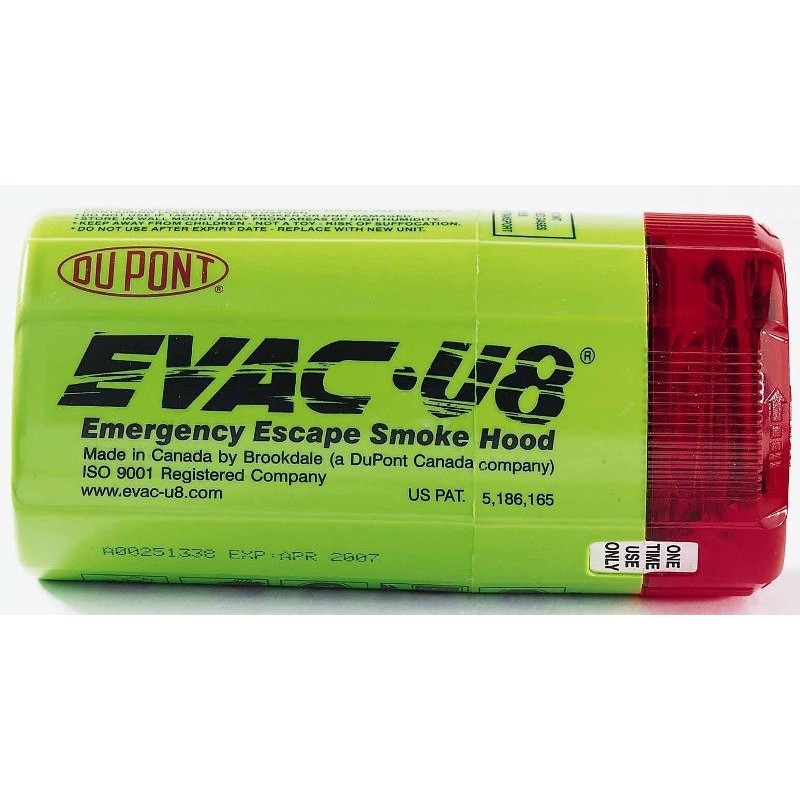 Dupont Evac U8 Emergency Escape Smoke Hood Buy Online Supplier Price