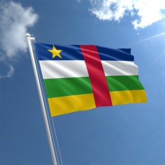 Central Africa Republic (CAR) Flag