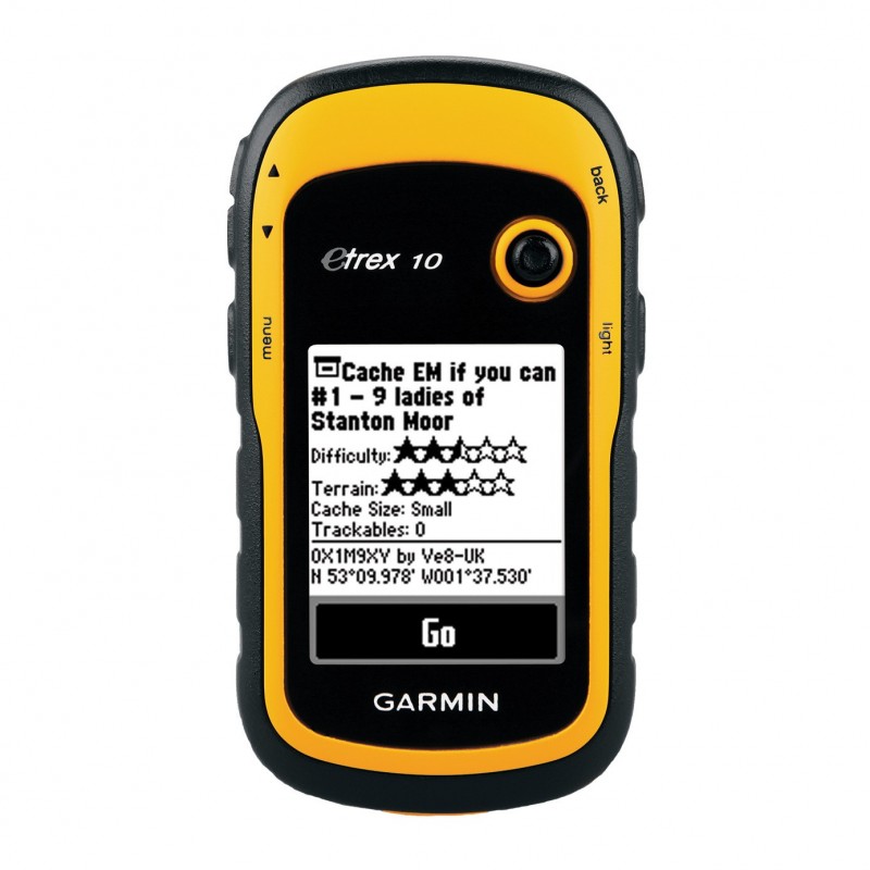 eTrex® 10 is a rugged GPS made to handle the elements of the outdoors. Features include GPS/GLONASS and a 2.2 monochrome display