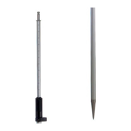 Leica GLS11 Telescopic Detail Pole With Bubble