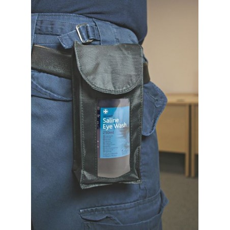Reliance Eye Wash Belt Pouch in Black Vinyl Pouch