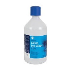 Reliance Reliwash Saline 500ml, 250ml Bottle Eyewash