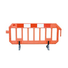 Gate Barrier is the most popular original Chapter 8 blow moulded barrier. This superior blow moulded HDPE barrier offers superb 