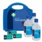 Triple Eye Wash Station in Blue Integral Aura Box