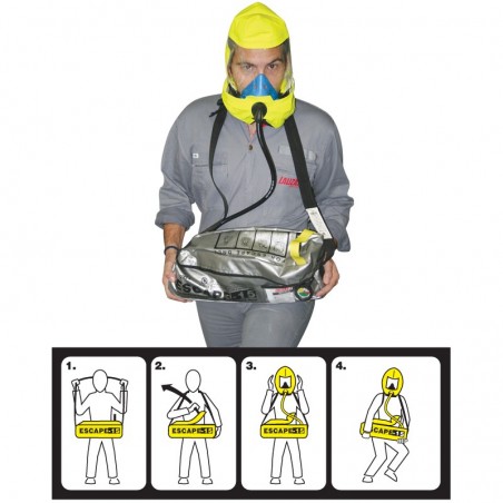 Emergency Evacuation Breathing Device EEBD  RESCUE-AIR L15