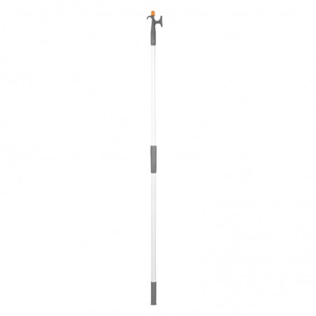 Nuova Rade - Telescopic Boat Hook 2 - Ends, White Aluminium - L120-196cm