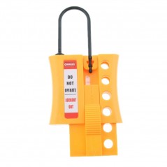 Beian-Lock Insulated Lockout Slider Hasp - 4 Holes