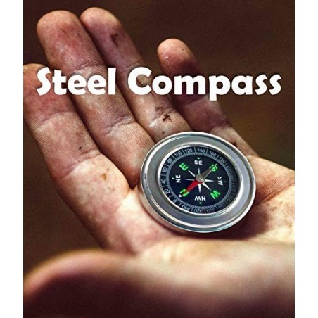 Stainless Steel Directional Magnetic Compass