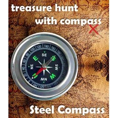 Stainless Steel Directional - Navigation Magnetic Compass