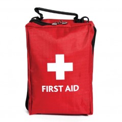 Reliance Burns First Aid Kit in Red Stockholm Bag
