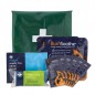 Reliance Burns Kit Mini in Green Vinyl Wallet