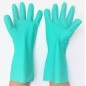 CE0120 DPL Green Occupational Interface Lite Nitrile Flock Lined Gloves