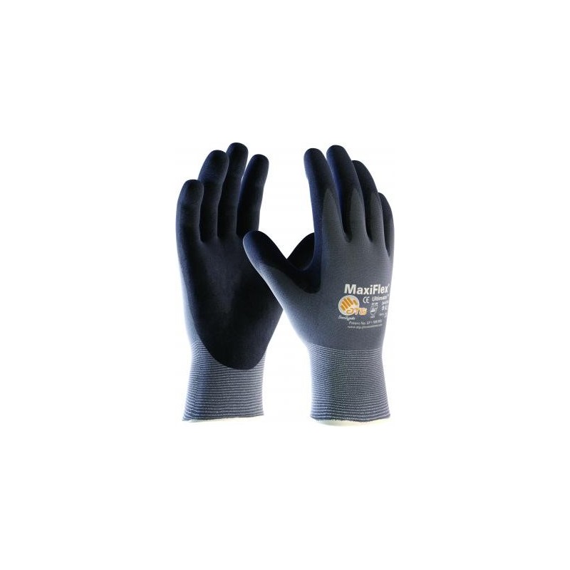 MaxiFlex Ultimate 34-874 Palm Coated Knitwrist Hand Glove
