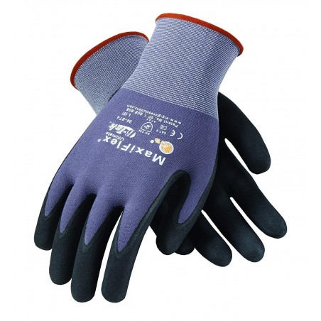 MaxiFlex Ultimate 34-874 Palm Coated Knitwrist Hand Glove