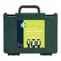 Reliance BS8599-1:2019 Small Workplace First Aid Kit in Green Durham Box – inc bracket