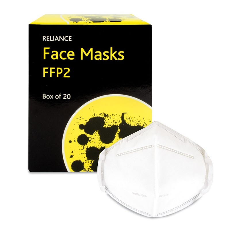 Reliance Face Masks FFP2 - Box of 20