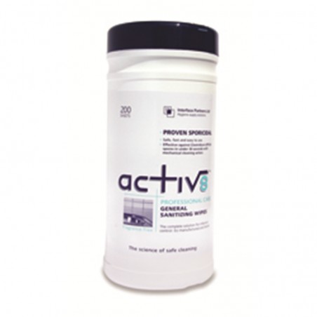 Activ8 Sanitising Wipes