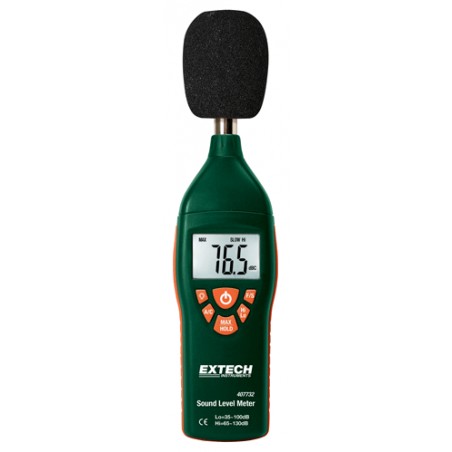 Extech 407732: Low/High Range Sound Level Meter