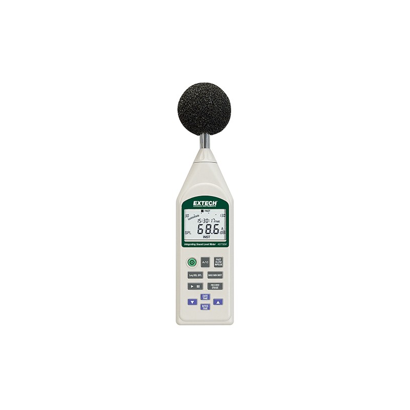 Order for your Extech 407780A: Integrating Sound Level Meter with USB from major Supplier of  Sound Level Meter with USB