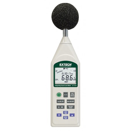 Order for your Extech 407780A: Integrating Sound Level Meter with USB from major Supplier of  Sound Level Meter with USB