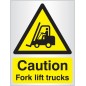 Buy your Caution Fork Lift Truck Signs online with Safety Nigeria - Identify and warn visitors and staff of possible hazards whe