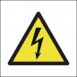 Buy your Electricity Symbol On White Signs online with Seton  | Perfect for marking electrical danger areas - Buy safety signs f