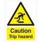 Buy your Caution Trip Hazard Signs online with supplier of Safety in  nigeria | Warn visitors and employees of potential trip ha