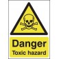 Buy your Danger Toxic Hazard Signs online with Safety Nigeria | Warn visitors and employees of potential toxic hazards in and ar