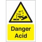 Buy your Danger Acid Signs online with Safety Nigeria - Warn visitors and employees of potential acid hazards in and around the