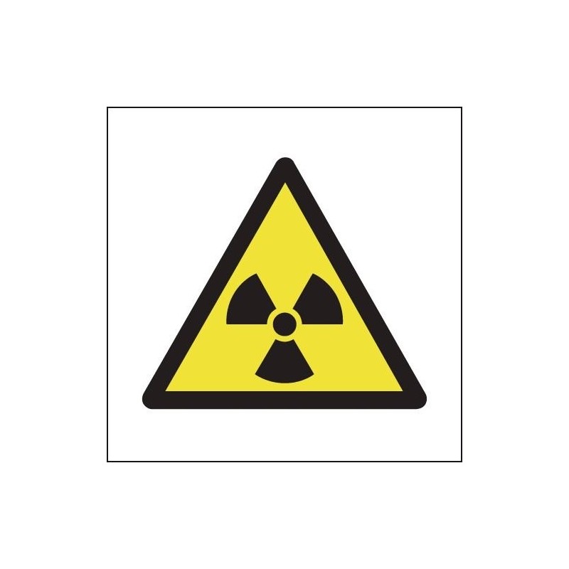 Buy your Radiation Symbol Signs online with Safety Nigeria - Warn visitors and employees of potential radiation hazards in and a