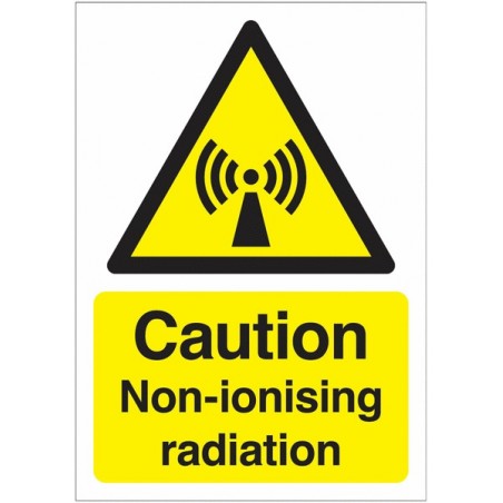 Buy your Caution Non-Ionising Radiation online at safety nigeria -  Warn visitors and employees of potential radiation hazards