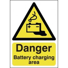 Buy your Danger Battery Charging Area Signs online at safety nigeria - Identify and warn visitors and staff of possible hazards