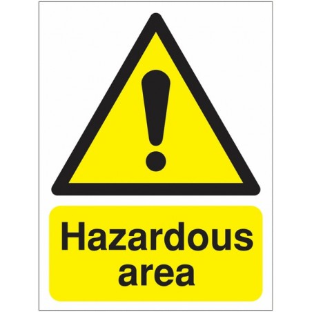 Hazardous Area Signs