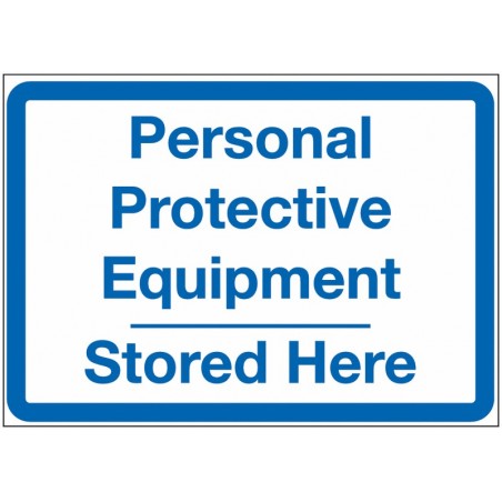 PPE Locker Signs - PPE Stored Here