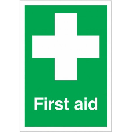 Buy your First Aid Signs online at safety nigeria - Indicate clearly where your first aid equipment is located - Order from Indu