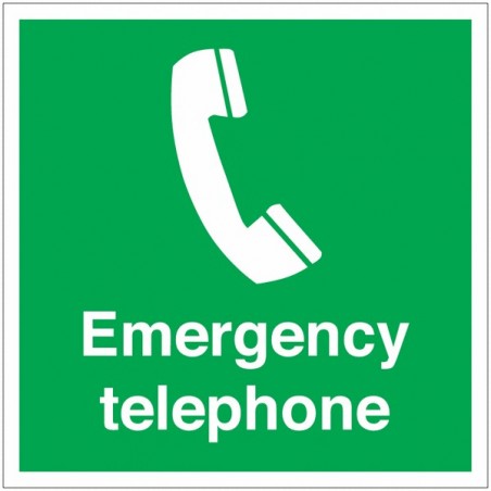 Buy your Emergency Telephone Signs online at safety nigeria - Clearly identify the location of emergency equipment - Order from