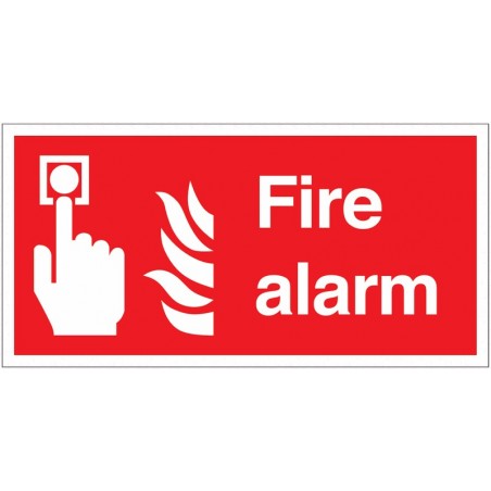 Buy your Fire Alarm Signs online at safety nigeria - Clearly identify where your fire alarm is located - order fire alarm signs