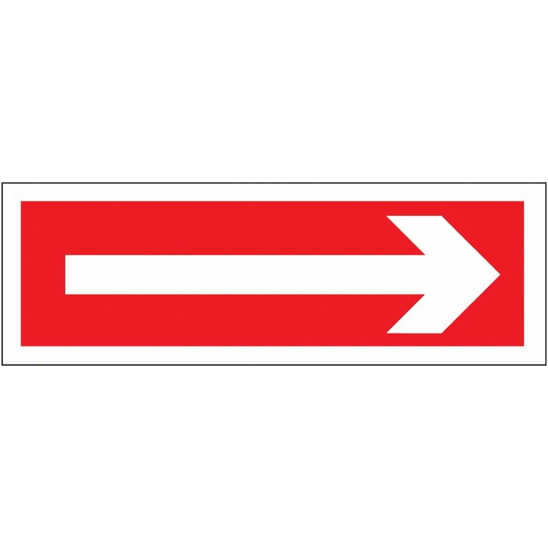 Restricted Access Parking Signs - Right Arrow