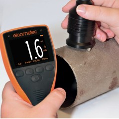 Elcometer 224 Digital Surface Profile Gauge provides fast and accurate surface profile measurements on flat and curved surfaces 
