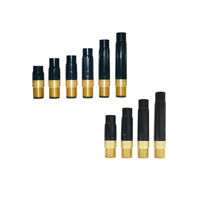 Tungsten Carbide Brass Poly Nozzles