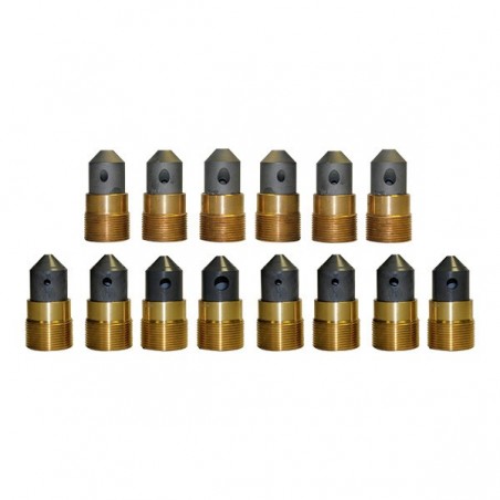 Buy 45° Angle Nozzles - Single Outlet - An angle nozzle is ideal for blasting hard to reach areas such as the interior of pipe,