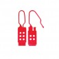 Nylon Lockout Hasp - 6 Holes